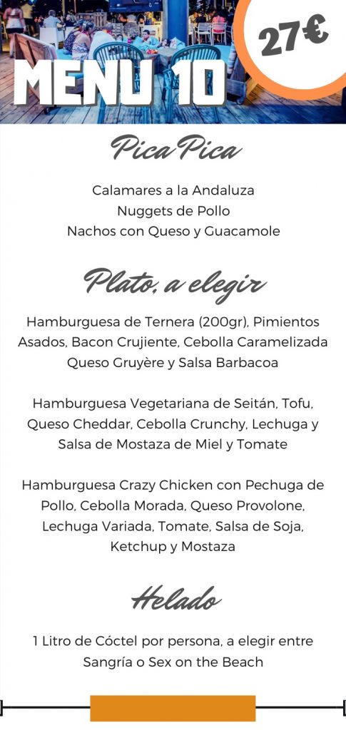 Restaurante para despedidas en Lloret de Mar